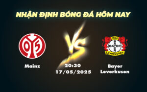 mainz bayer leverkusen 17 05 bundesliga